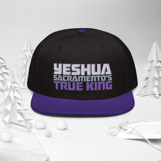 Sacramento's True King 2022 Black/Purple Fashion Snapback Hat